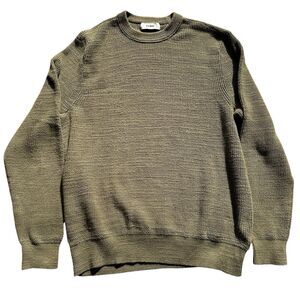 Buck Mason Olive Crewneck Sweater